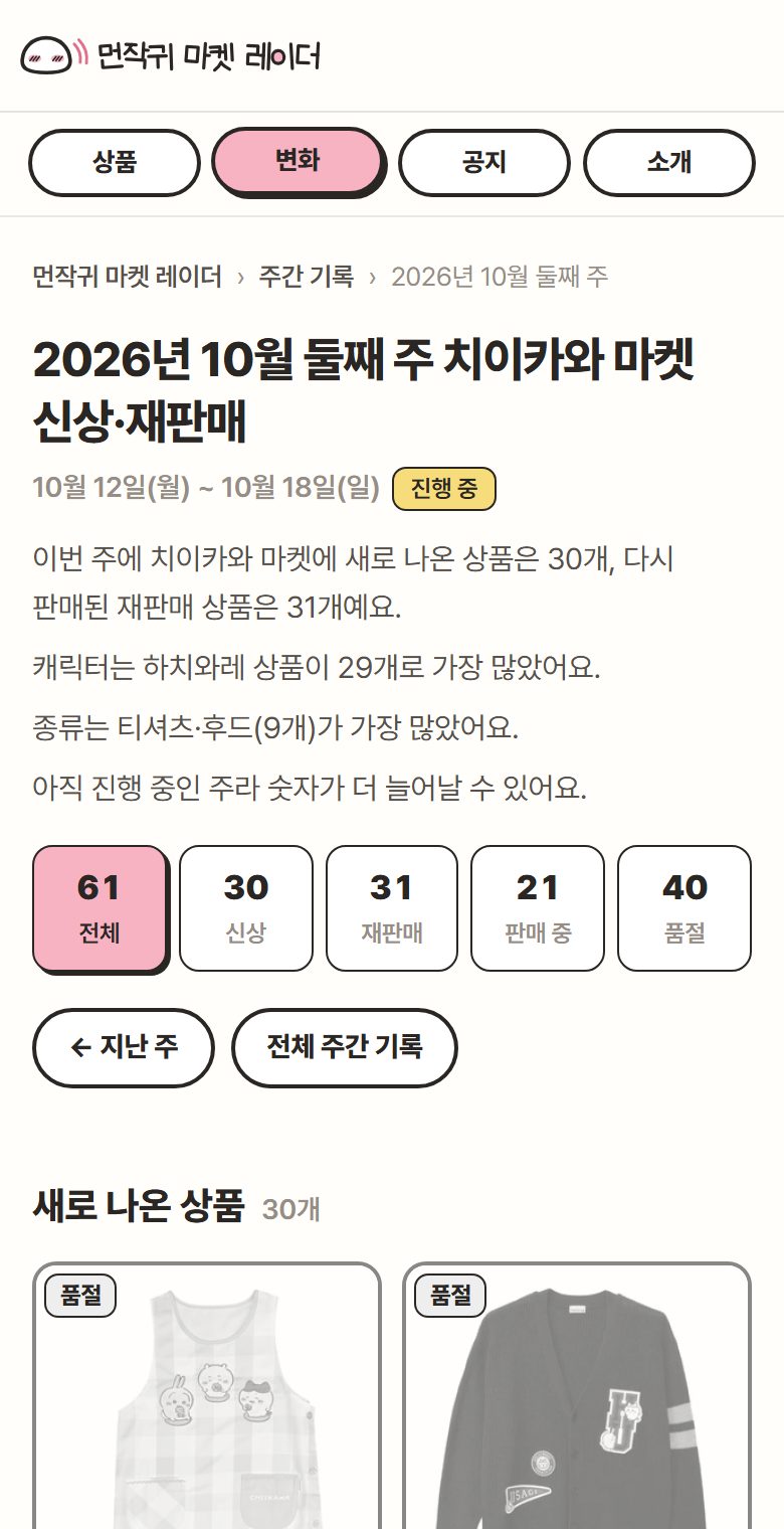 이번 주 신상·재판매